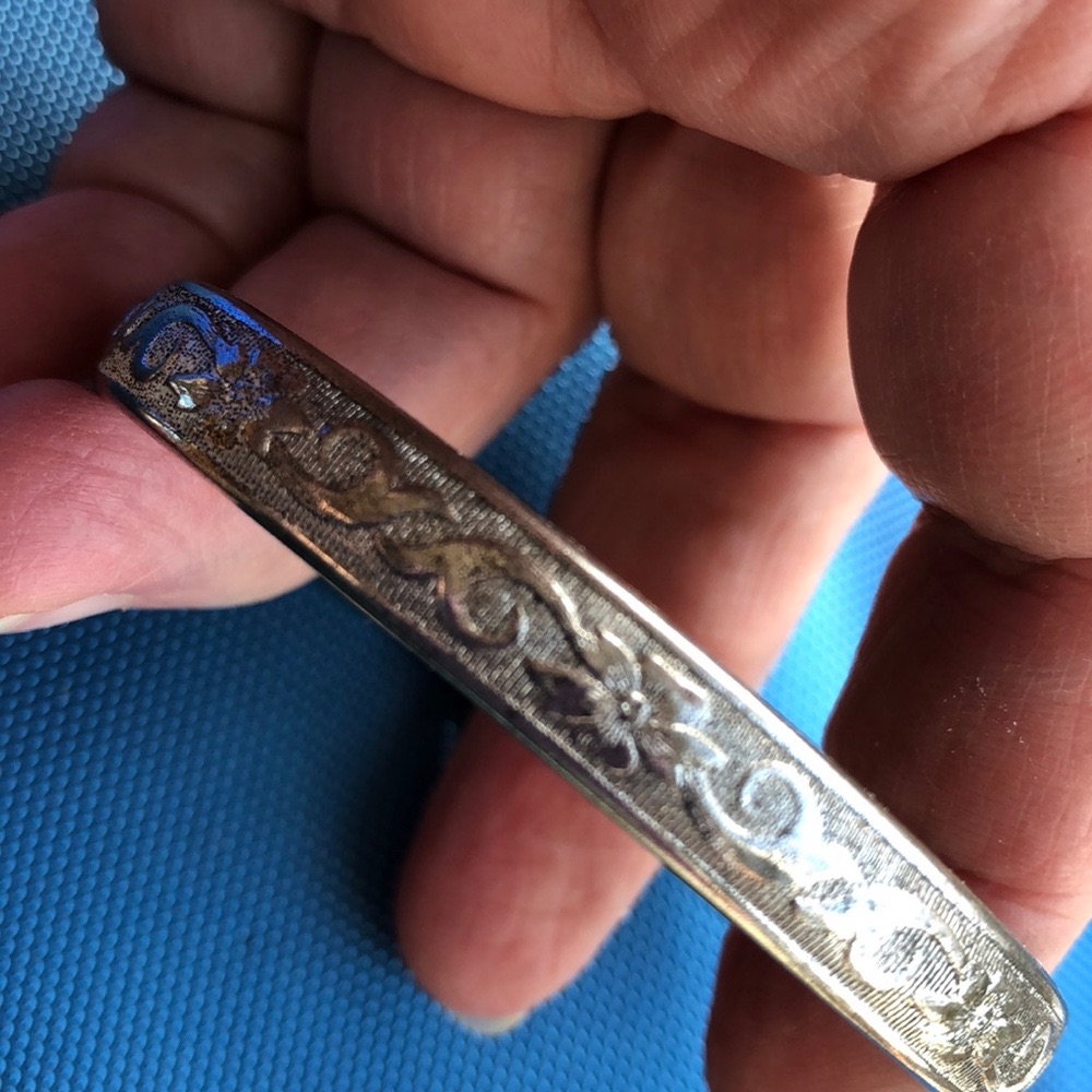 Antique Victorian Sterling Marathon Bracelet 69$